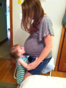 lucy loves abe belly